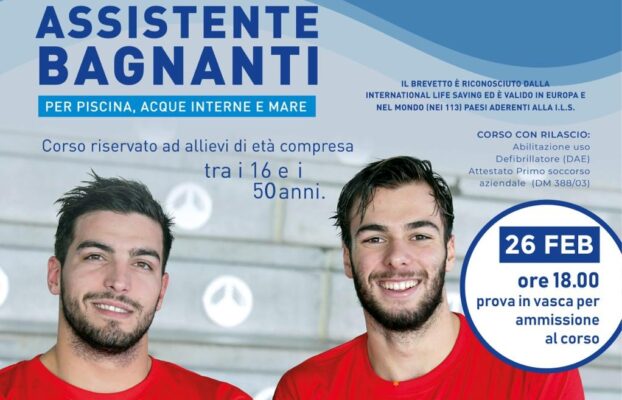 Corso Assistente Bagnanti