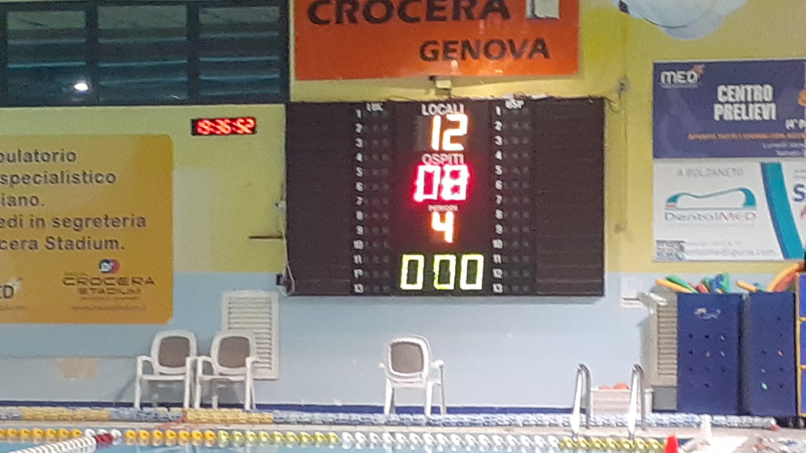 CROCERA STADIUM – UNDER 16 PALLANUOTO – PRIMA VITTORIA