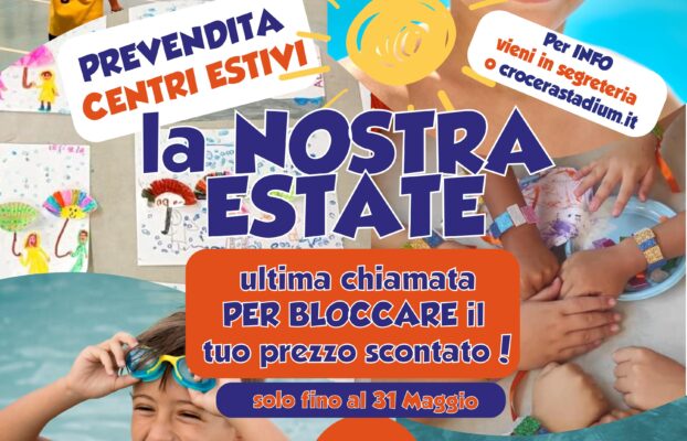 Centri Estivi Crocera Stadium: la nostra estate 2025