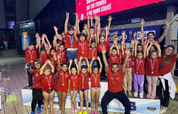 NUOTO – TERZO POSTO NELLA STAFFETTA MASCHILE DI PROPAGANDA