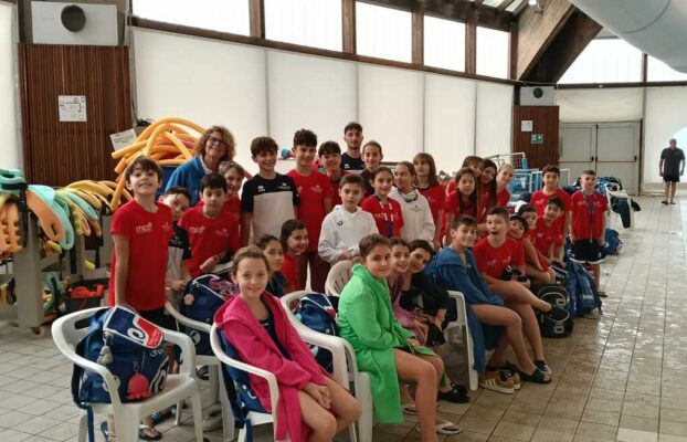 NUOTO – ottimi piazzamenti e risultati cronometrici al 4° Prova Regionale FIN, cat. Esordienti A e B