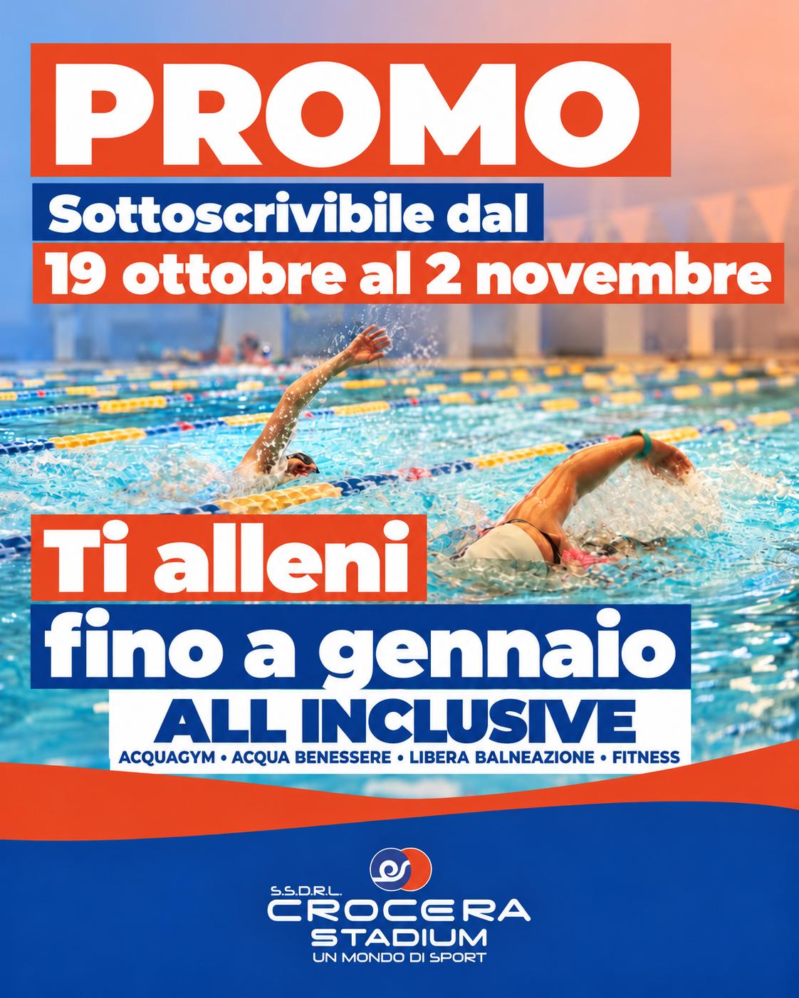 Non solo annuale! PROMO ALL INCLUSIVE