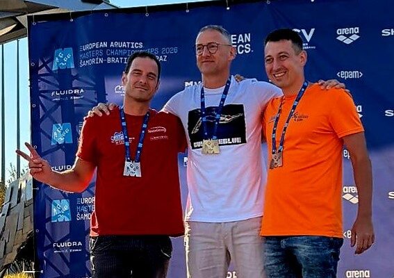 Dai corsi di nuoto al podio europeo: il settore agonistico Crocera Stadium riparte da un argento